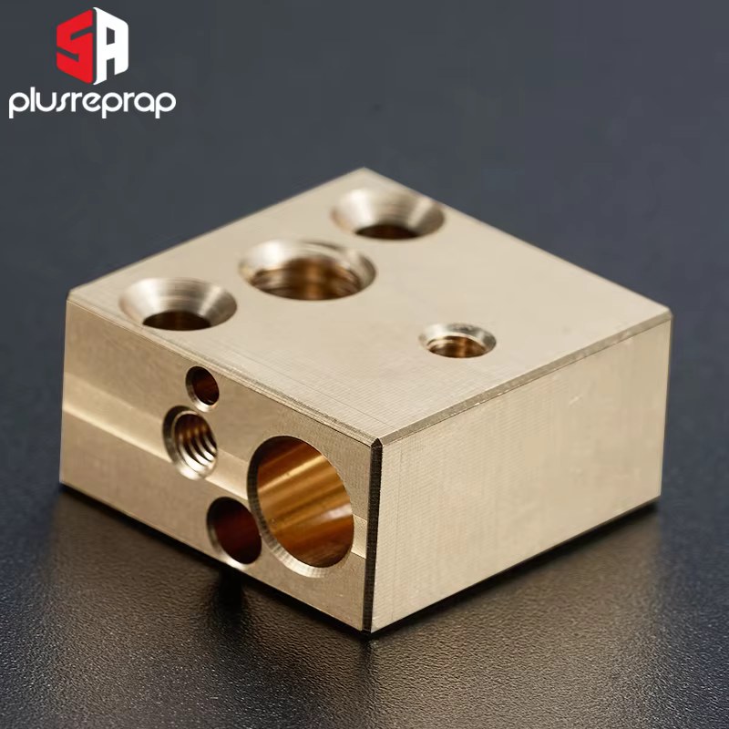High Thermal Brass Heating Block for Ender 3 CR10