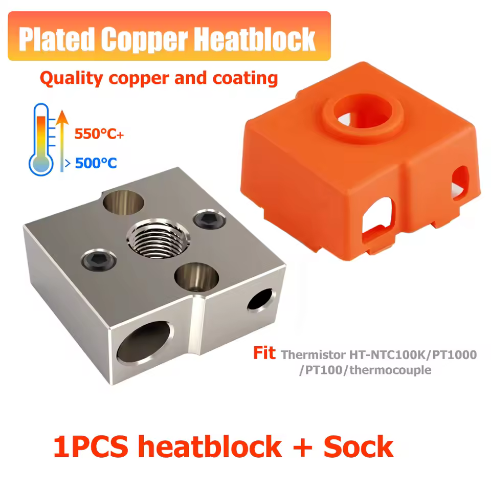 Plated Copper Heater Block